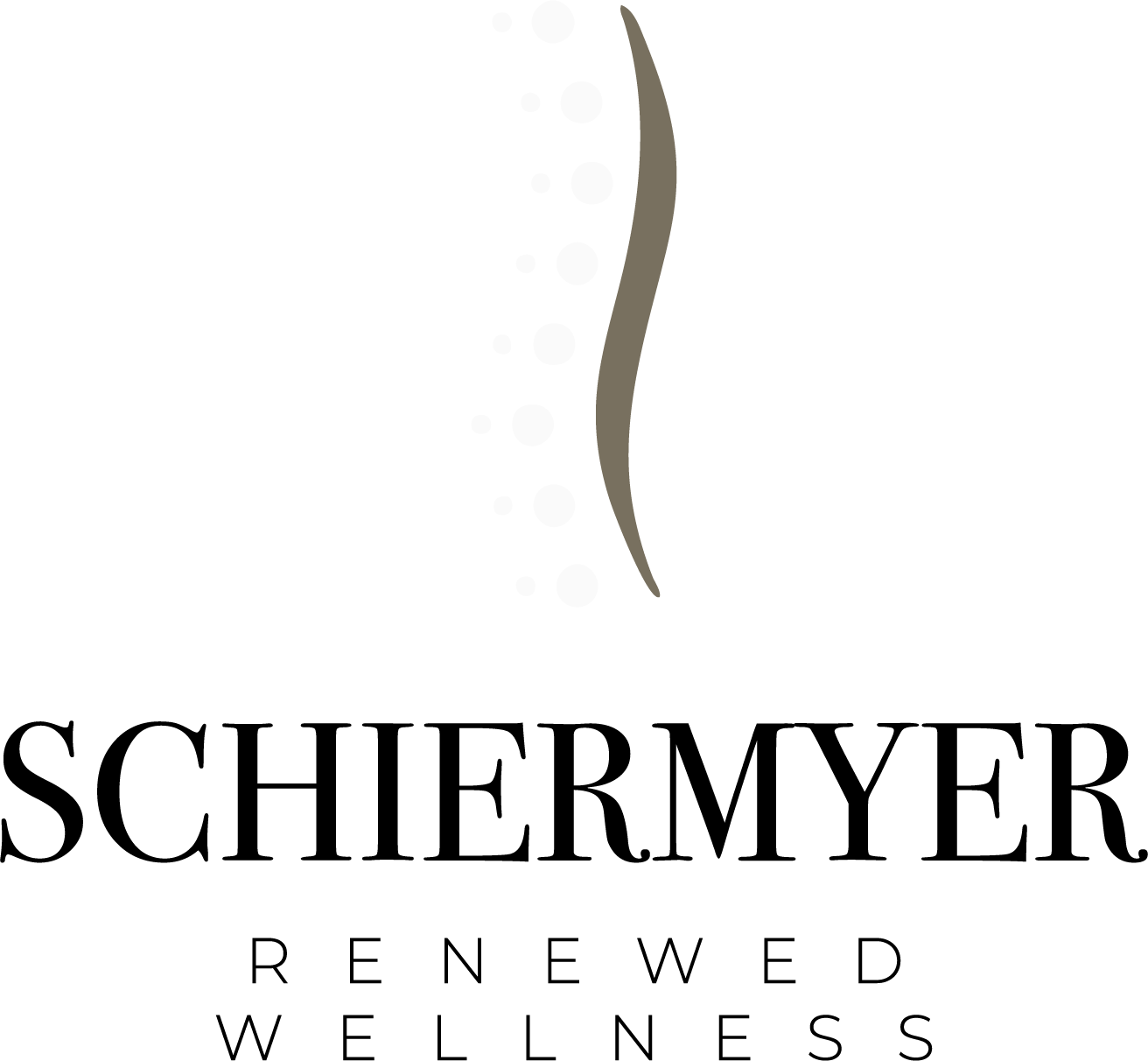 A logo for a company called schermyer renewed wellness.