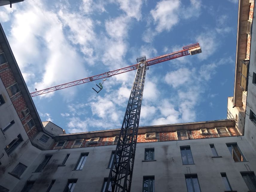 gru per costruzioni