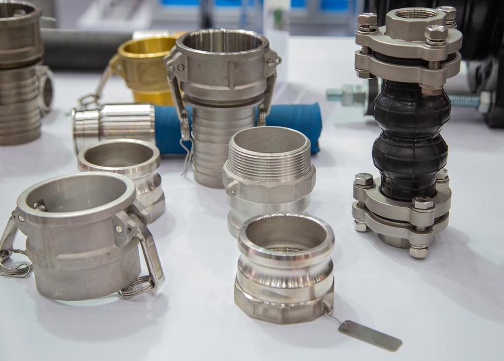 There Are Many Different Types of Pipe Fittings on the Table — Approved Plumbing Service in Burrum Heads, QLD