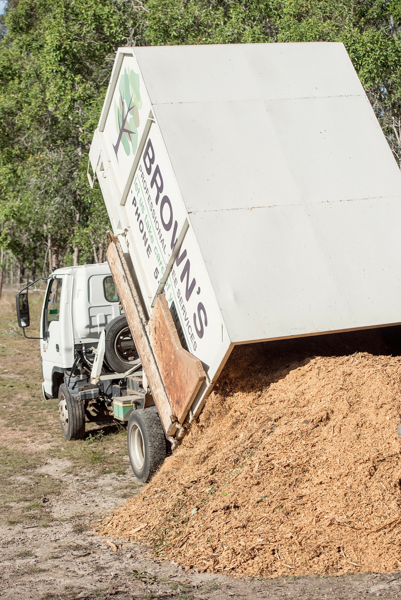 Mulch & Firewood Sales in Gympie Brown’s Professional Tree Services