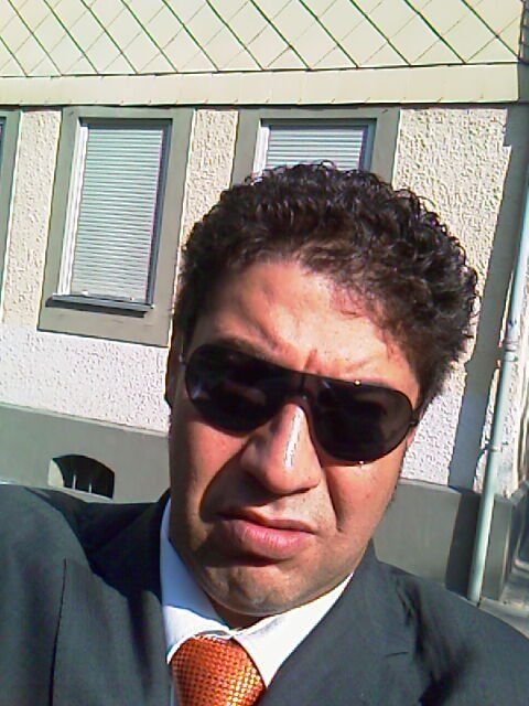 Marcus Fleischer im August 2008 als Key-Account-Manager der Devil AG während einer morgendlichen Pause auf dem Weg zu einem Kunden
