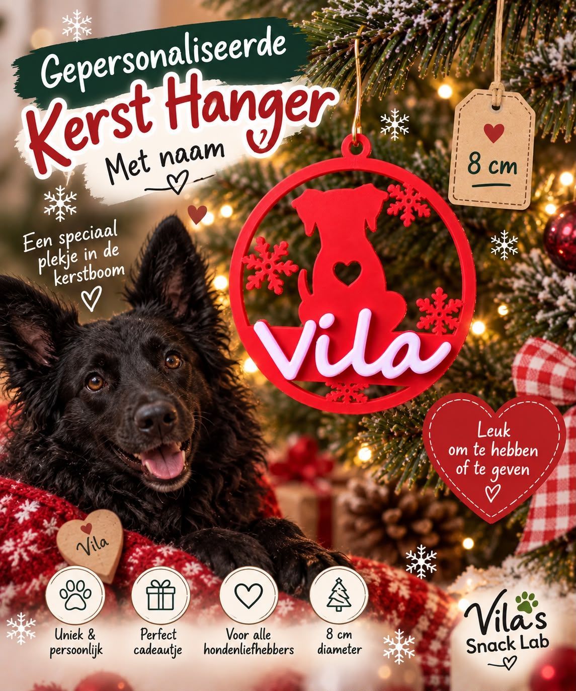 Christmas Mini Mix (incl Kerst Hanger met naam)