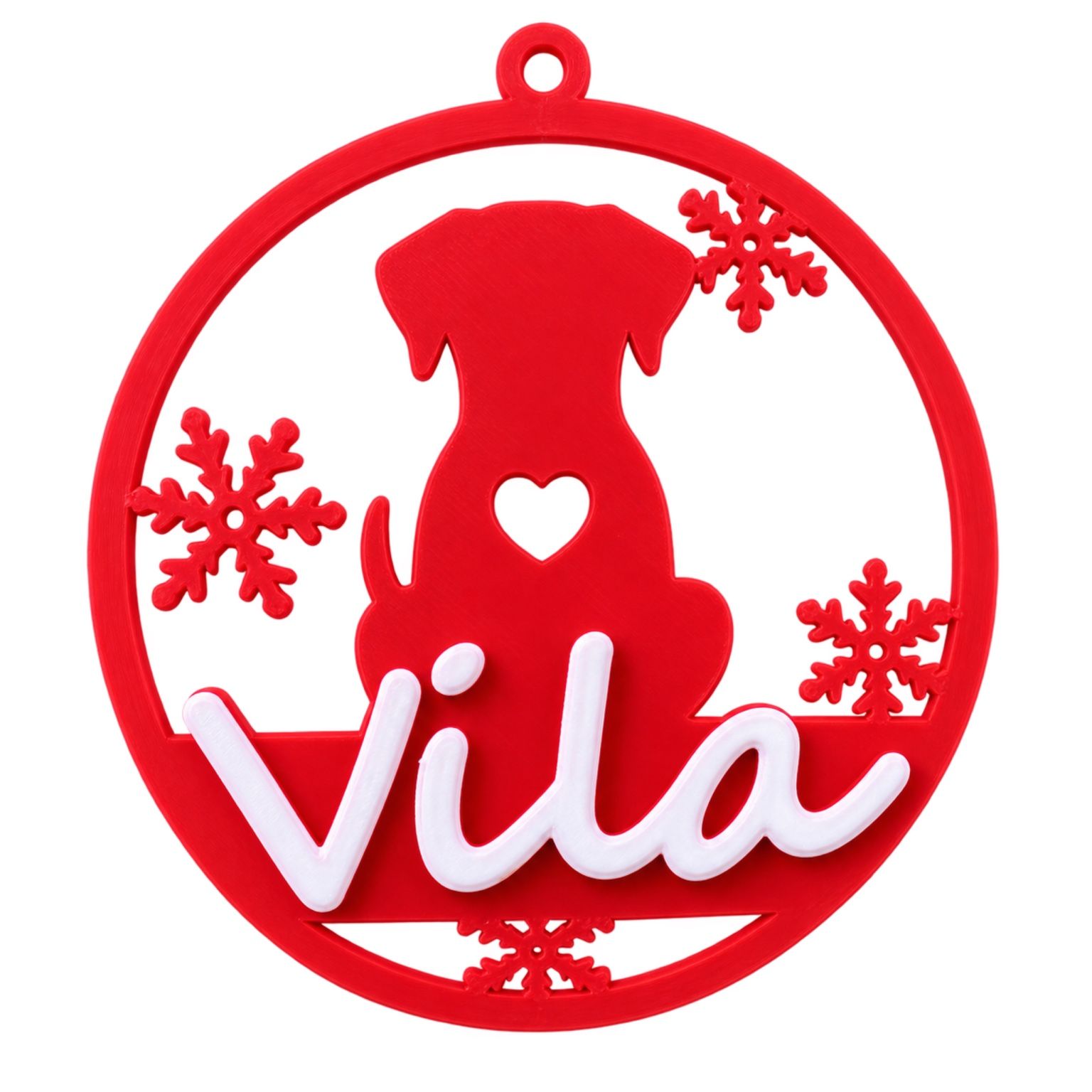 Gepersonaliseerde Kerst Hanger met naam