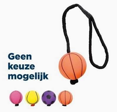 Trixie Sportbal aan touw