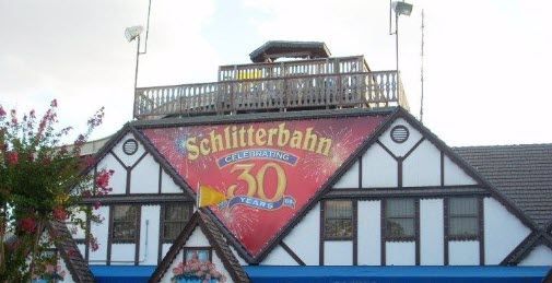 A building with a sign that says schitterbahn 30 years