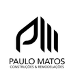 Logotipo Paulo Matos construções - Agência Pinguim Criativo.pt