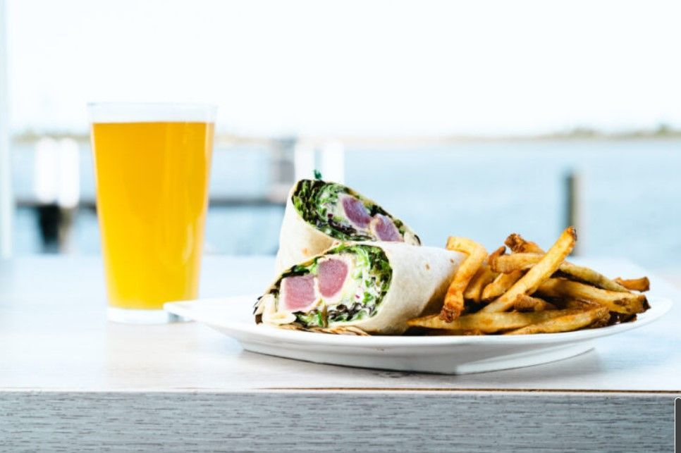 Wrap and Fries