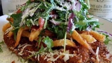 Fries and Salad
