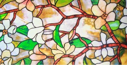 Stained glass window