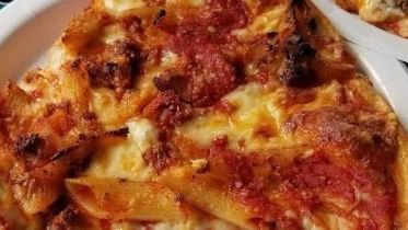 Greek style pizza