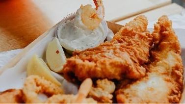 Breaded Fish and Fries