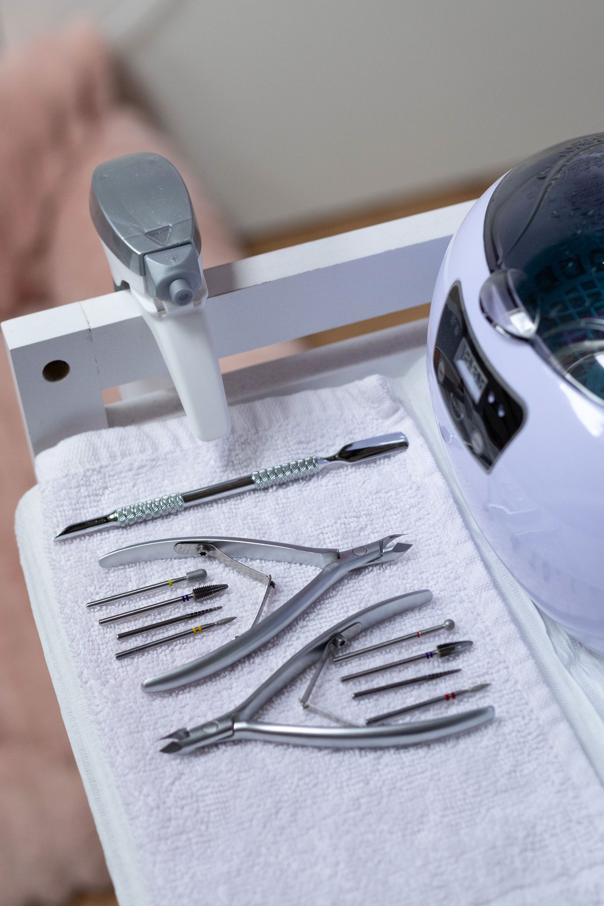 Nagelstudio Nailservice Rianne aan het werk