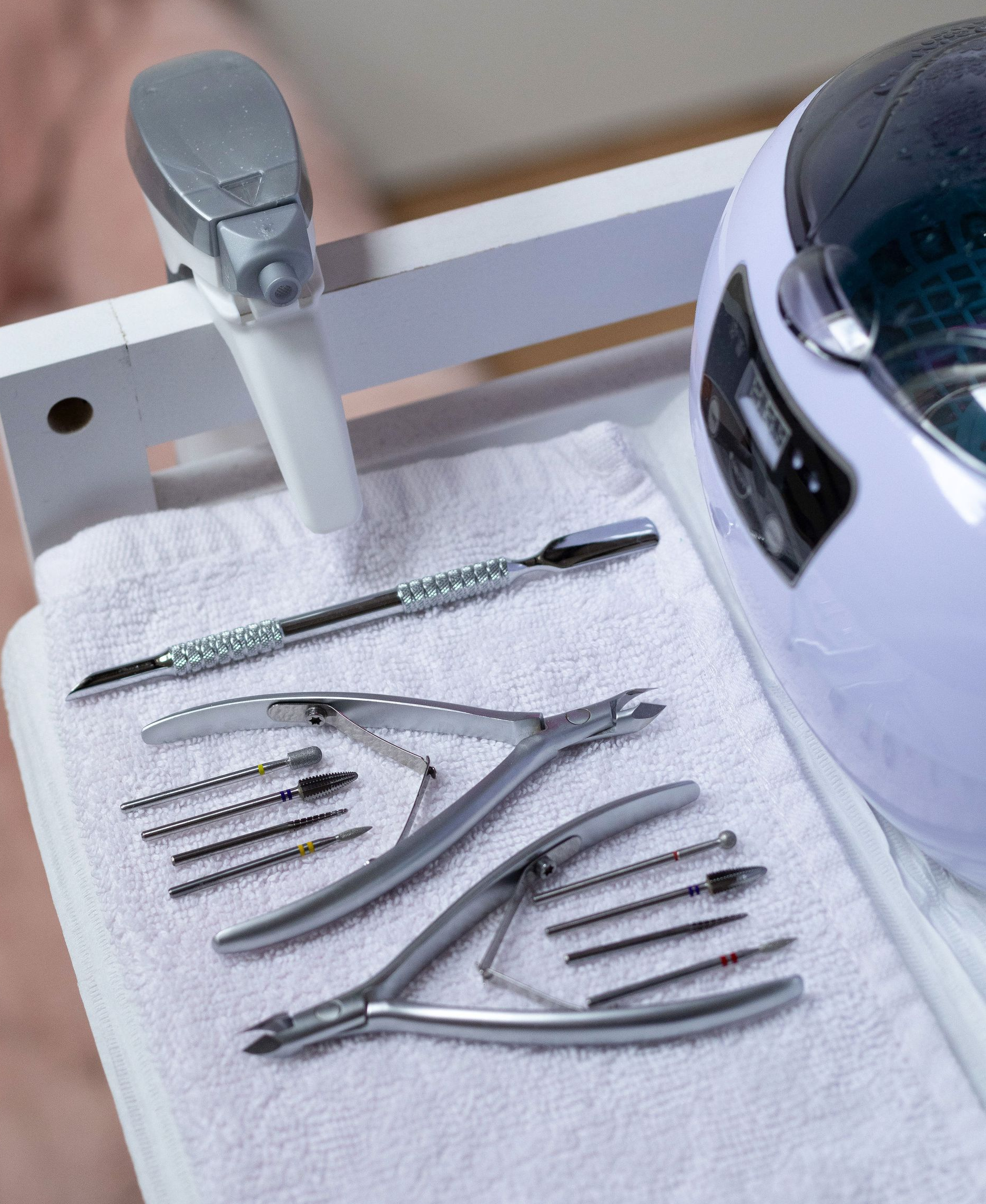 Nagelstudio Nailservice Rianne aan het werk