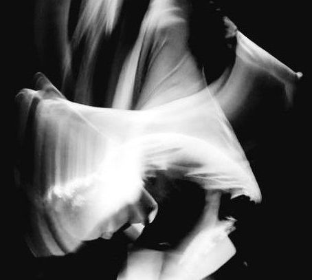 bewegende foto danseres