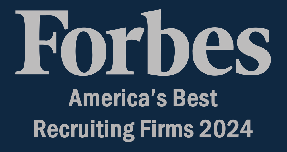 Forbes america 's best recruiting firms 2024 logo
