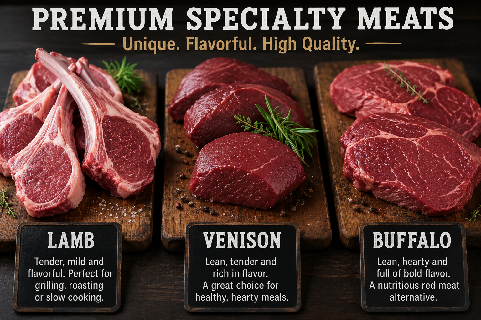 Raw pork chops on a wooden cutting board Raw pork chops on a wooden cutting board