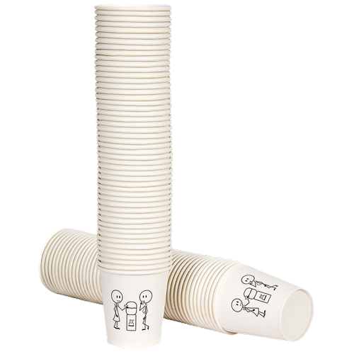 A Stack Of Paper Cups With The Word Good On Them — Billabong Springs in Jimboomba, QLD