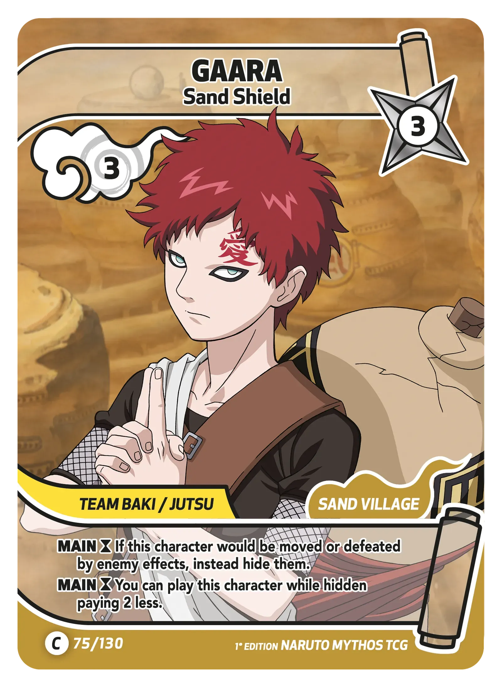 Card Gallery | Naruto Mythos TCG Official Website