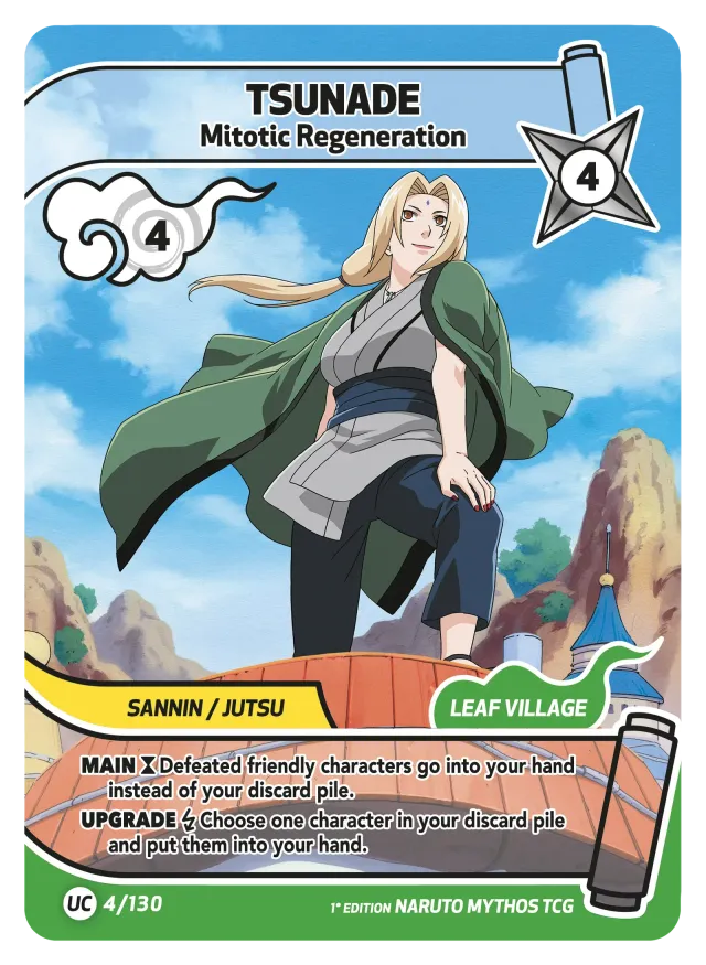 Collection Guide | Naruto Mythos TCG Official Website