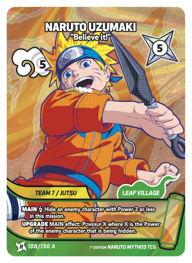 rare naruto card Kayou Card All UR NRSS-UR001-009 ensuring the integrity of the included cards ZR - Kayou Naruto Card