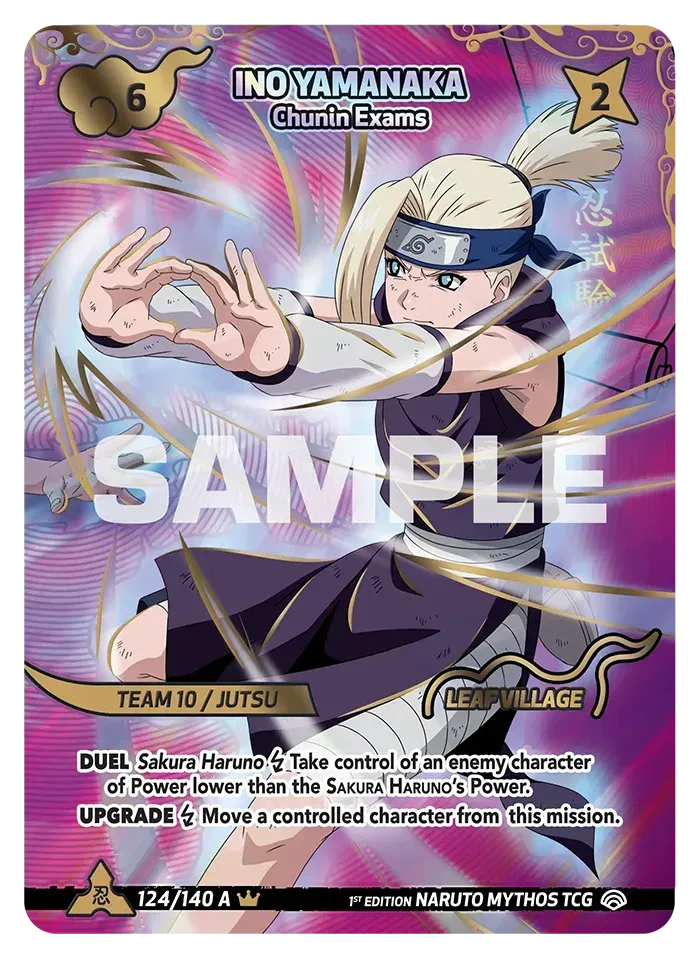 Ino Yamanaka Shinobi card