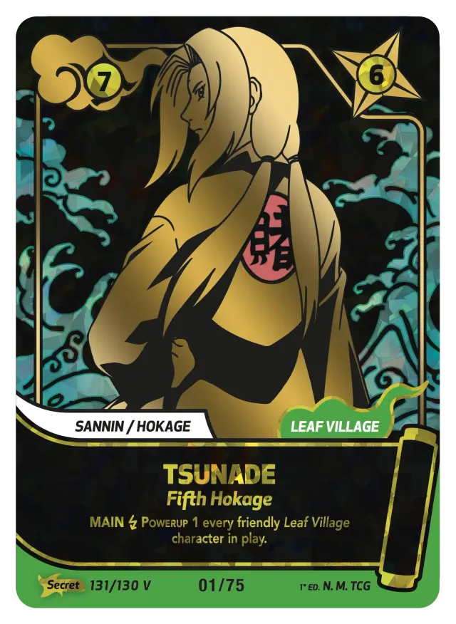 NARUTO mythos TCG ツナデ　シークレット Collection Guide | Naruto Mythos TCG Official Website