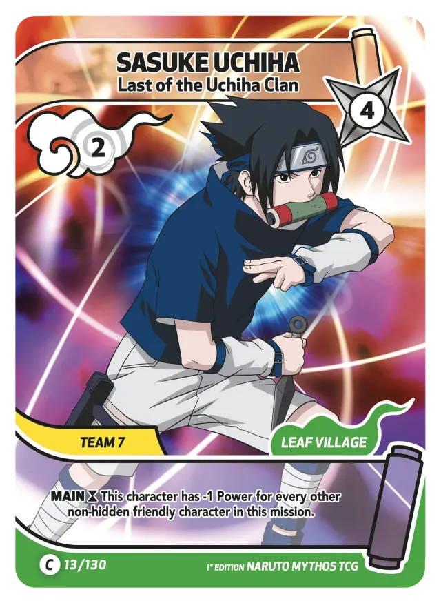 Game Mechanics | Naruto Mythos TCG Advanced Rules