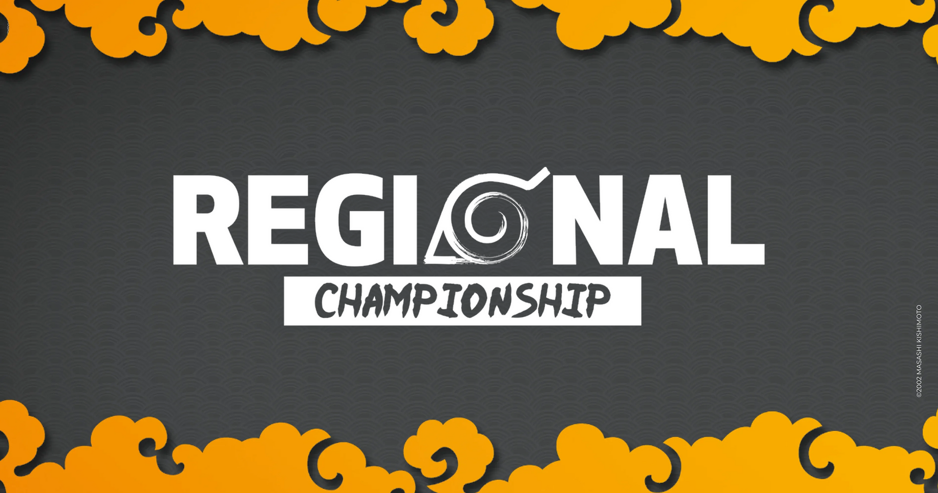 REGIONAL CHAMPIONSHIP logo on a dark gray banner with orange border accents