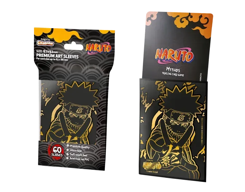 NARUTO Mythos TCG Naruto Gold sleeves