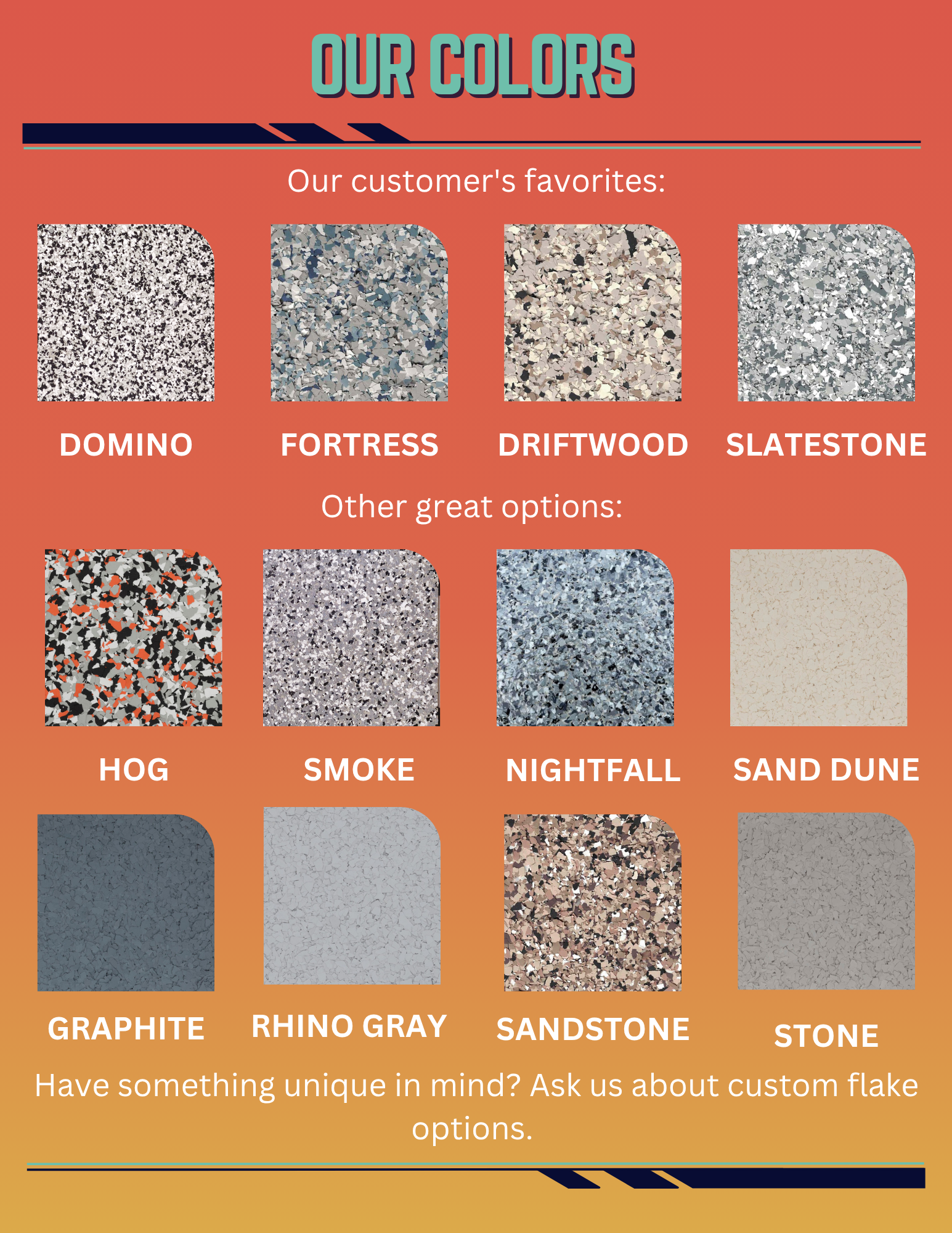 An informational flyer about Fortress Floor Coatings Carolina's better than epoxy flooring.