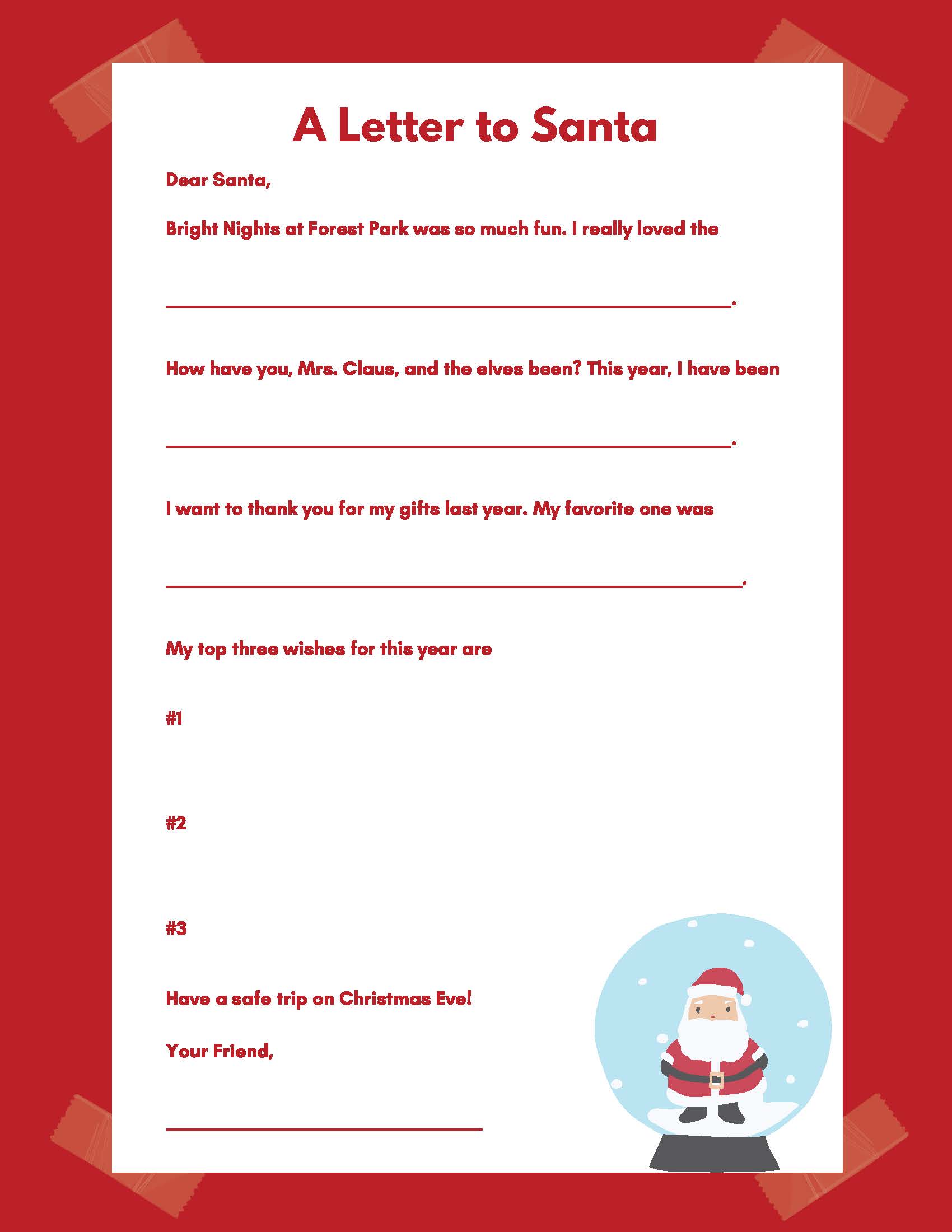 Letter to Santa