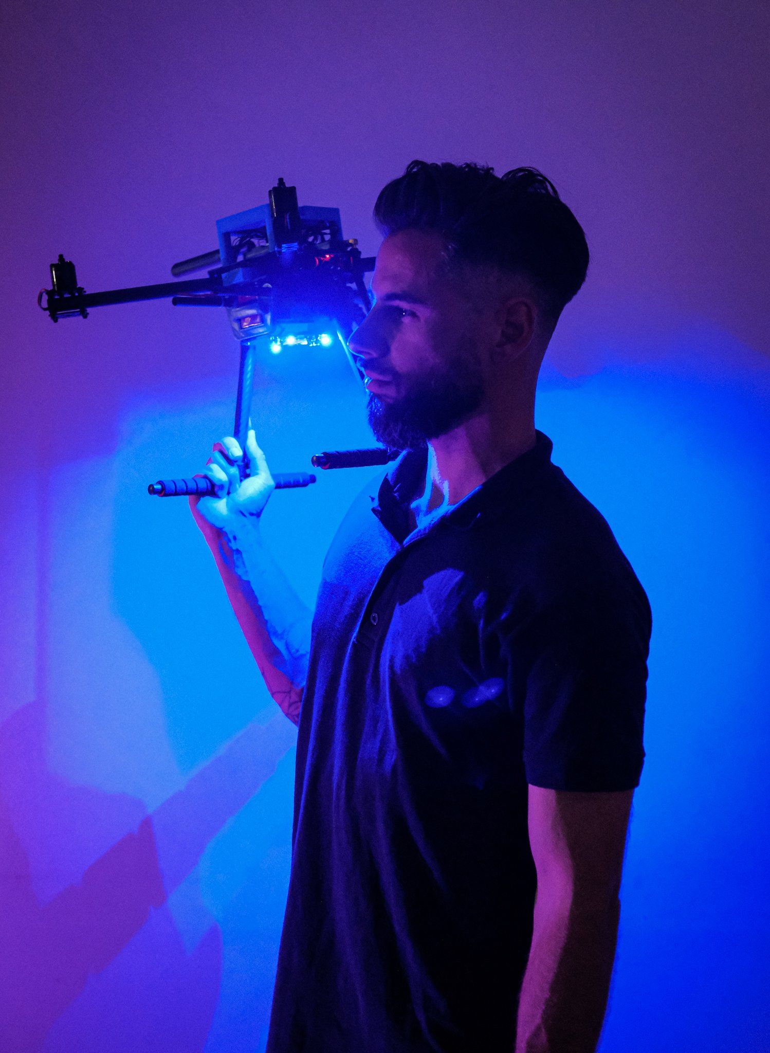 Drone show animations team