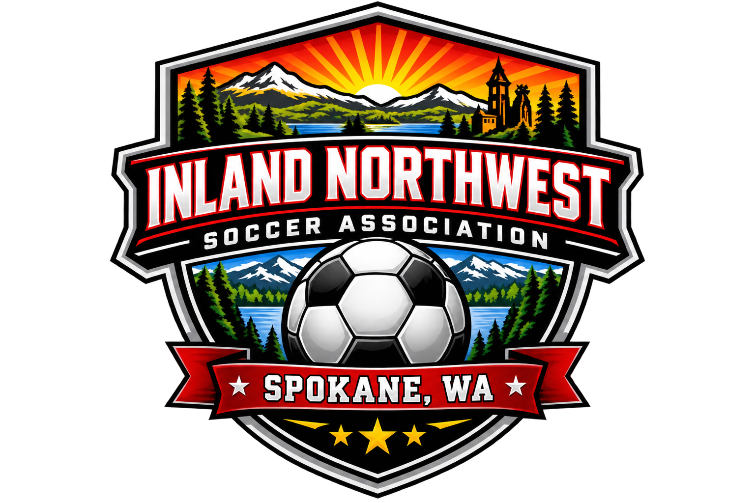 Logo for Inland Northwest Soccer Association