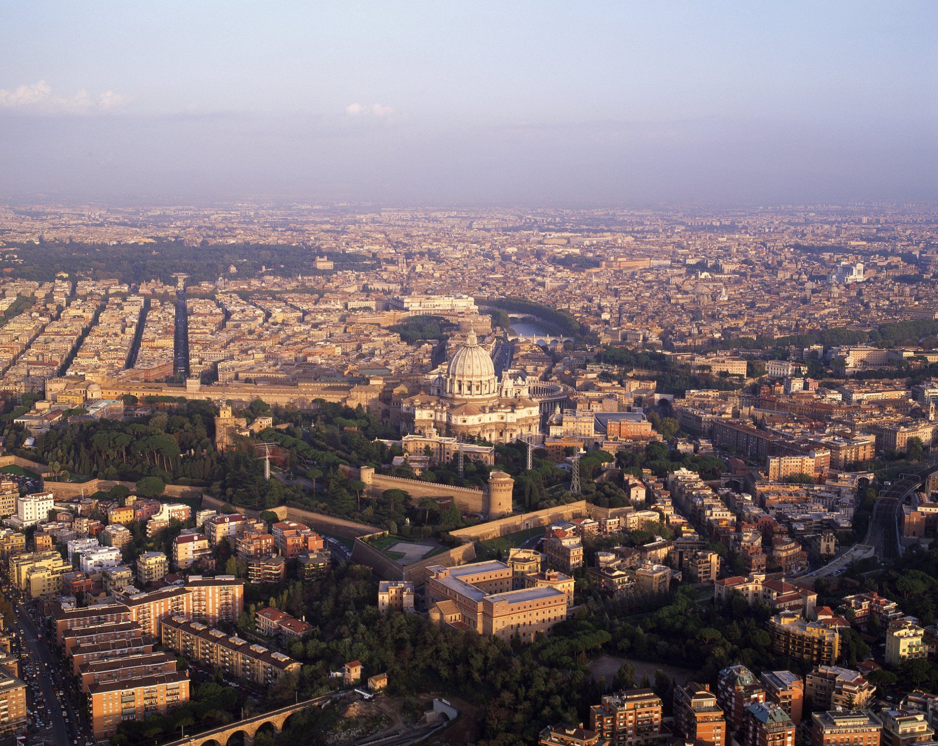 Roma dall'alto