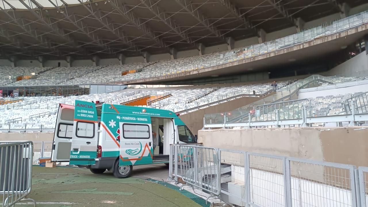Ambulância para remoção de pacientes