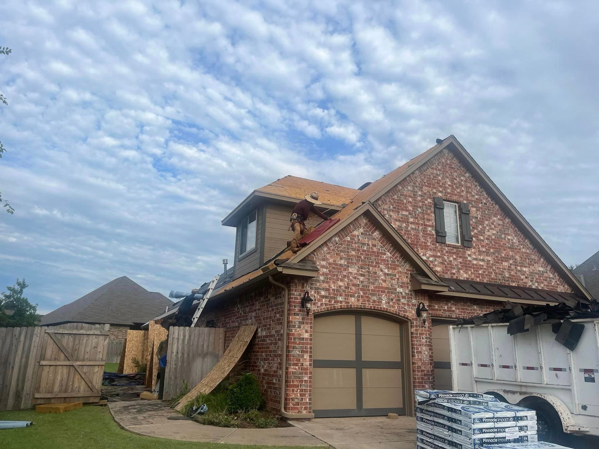 Replacing Roof - Oklahoma City, OK - M&F Roofs