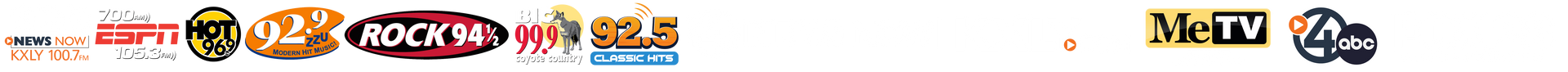 KXLY Brands logo group horizontal