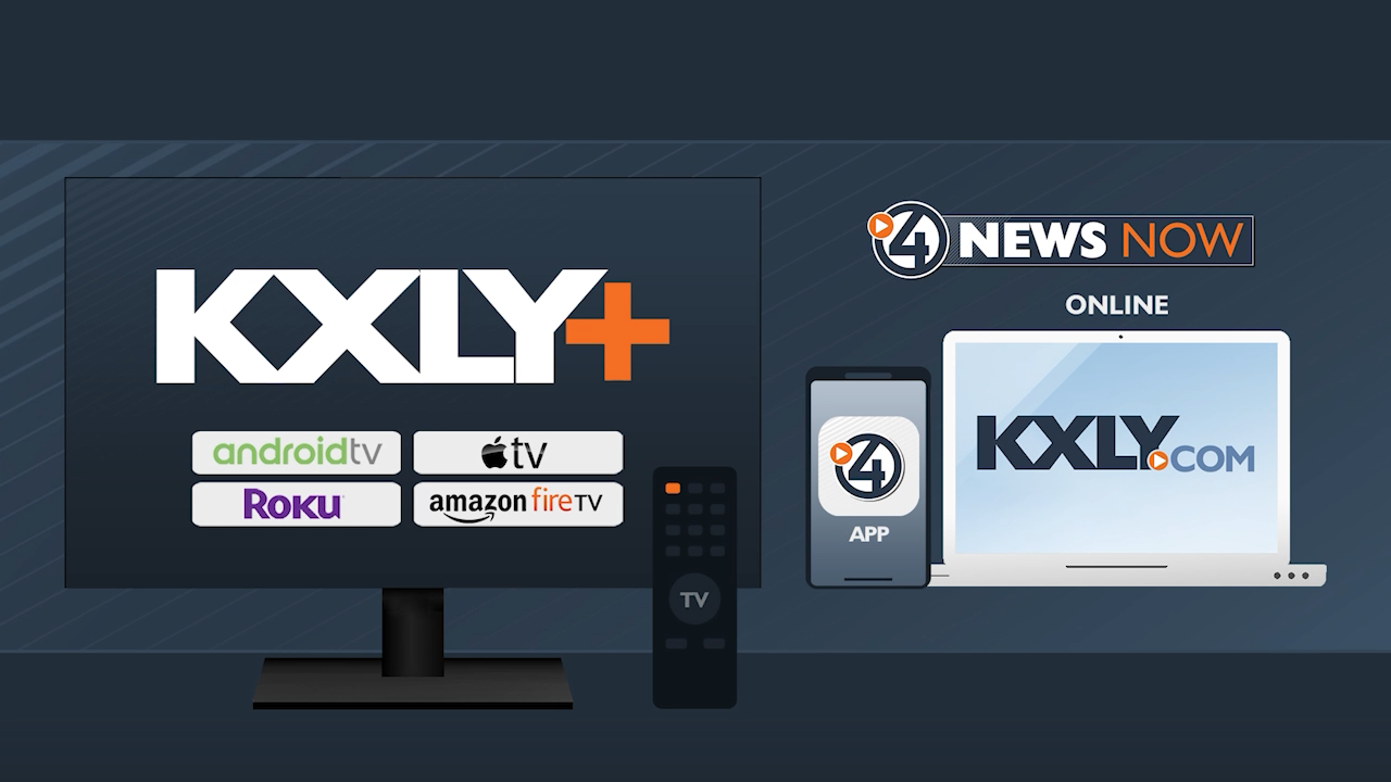 KXLY TV programming on multiple devices