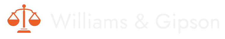 A logo for a law firm with a scale of justice on a white background.