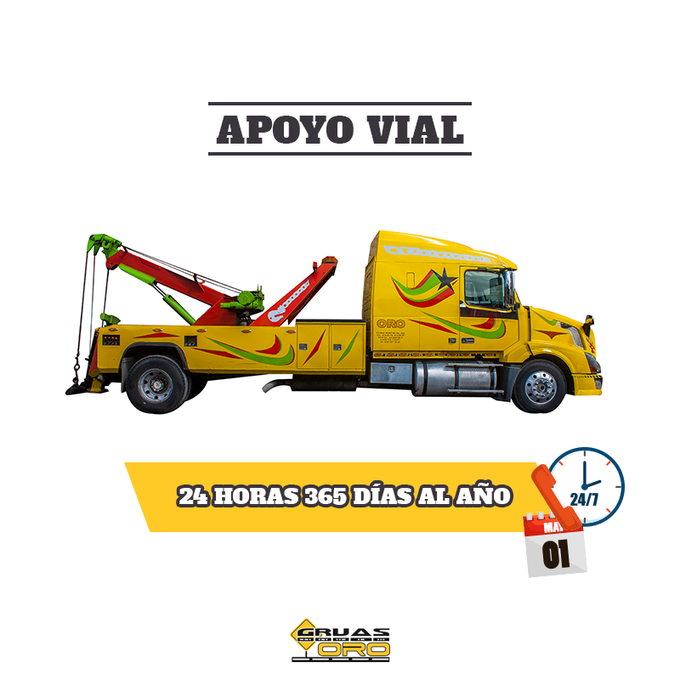 GRÚAS ORO-APOYO VIAL 24 HORAS