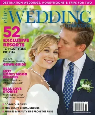 Elite Wedding Magazine cover