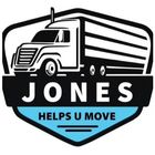 Logo: White truck inside black and blue shield; 