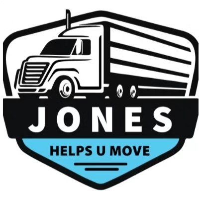 Logo: White truck inside black and blue shield;