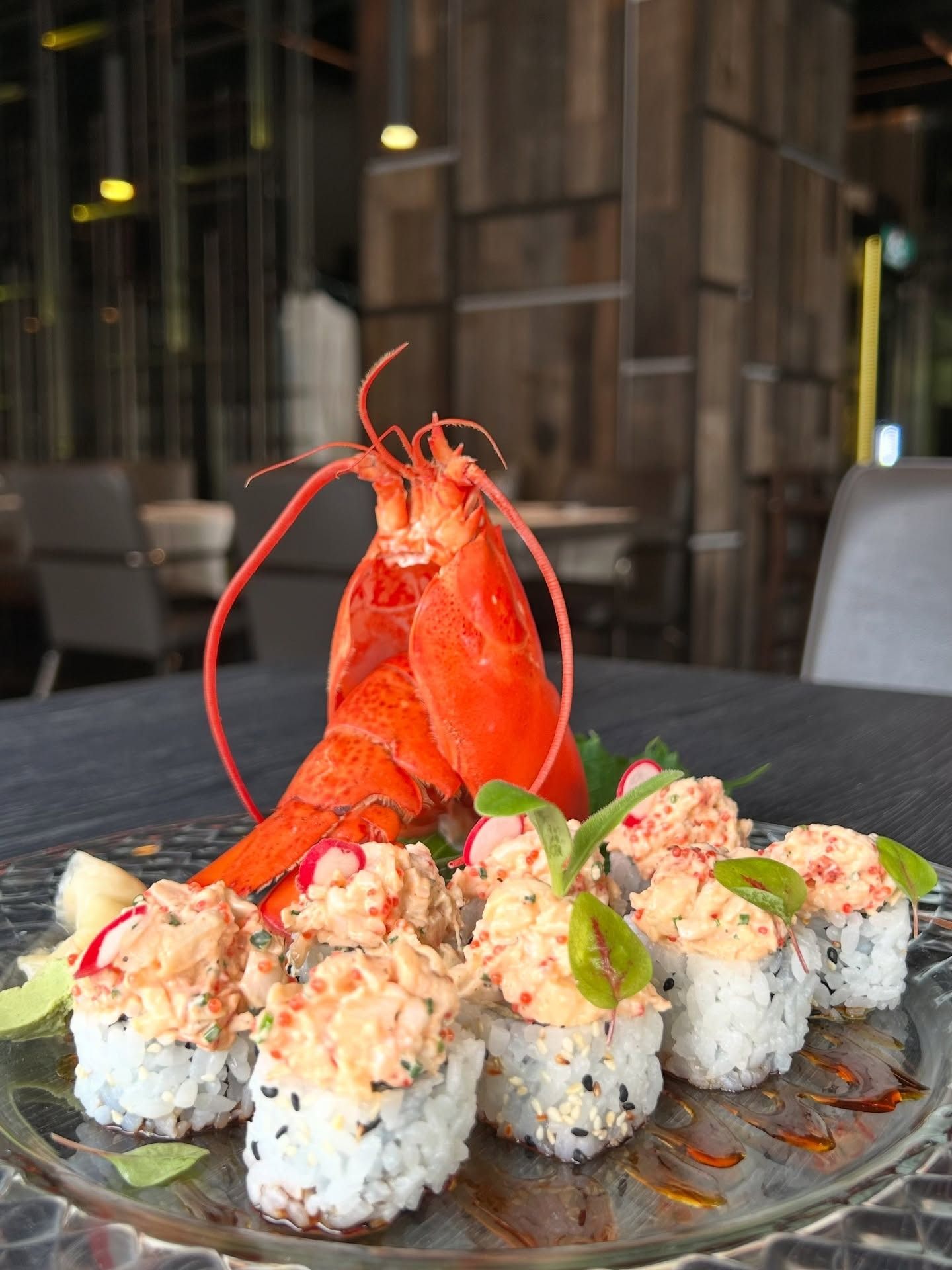 sushi con aragosta del Don Nippon Taste a Lissone