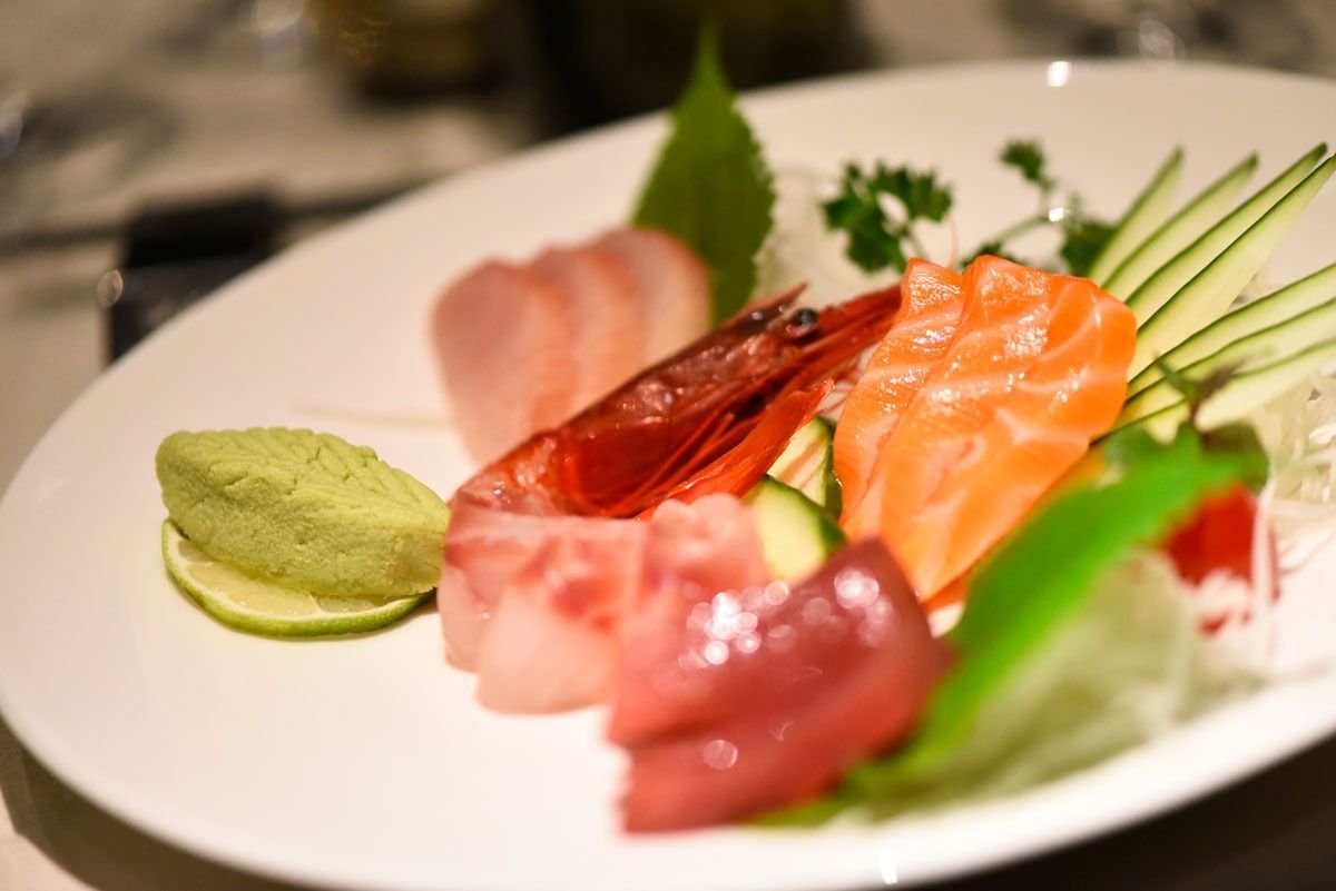 gambero crudo al Don Nippon Taste a Lissone
