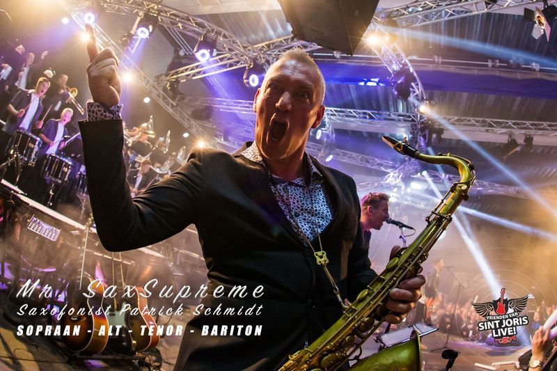 Saxofonist Patrick Schmidt