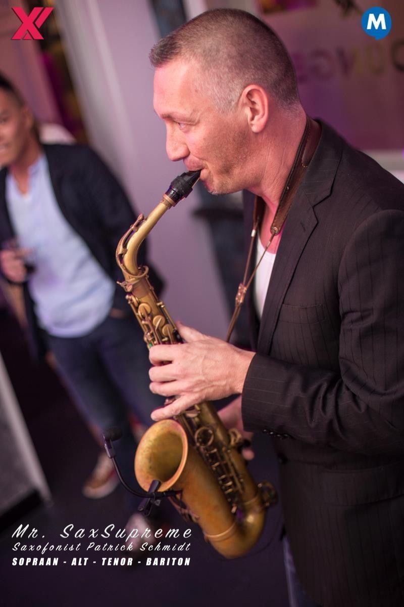 Saxofonist Patrick Schmidt