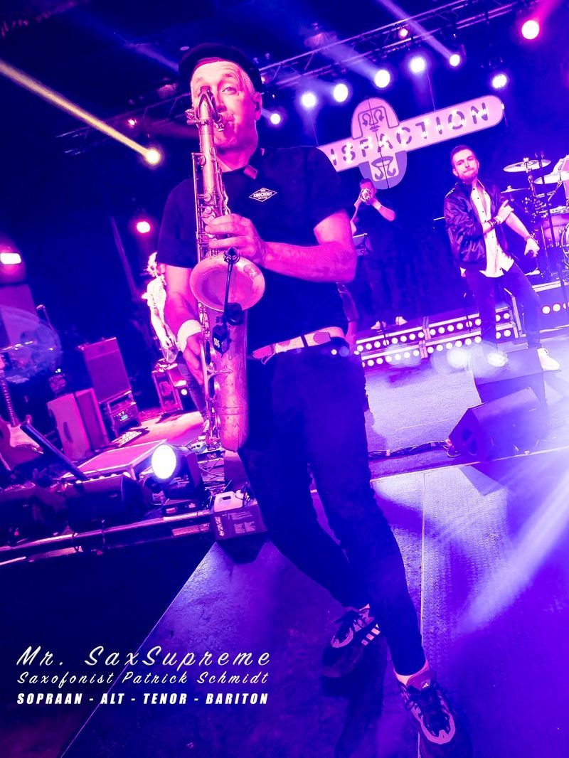 Saxofonist Patrick Schmidt