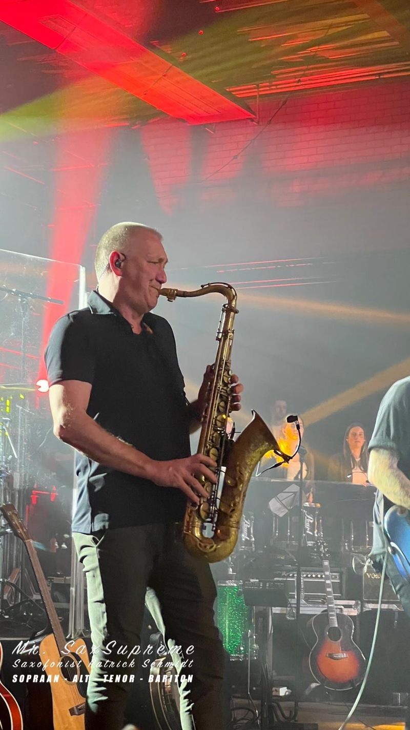 Saxofonist Patrick Schmidt