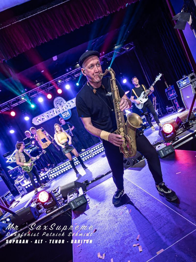 Saxofonist Patrick Schmidt